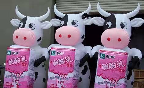 张家港牛奶厂广告气模