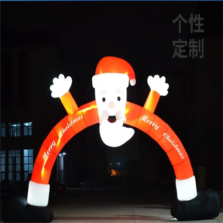 张家港圣诞老人特色拱门